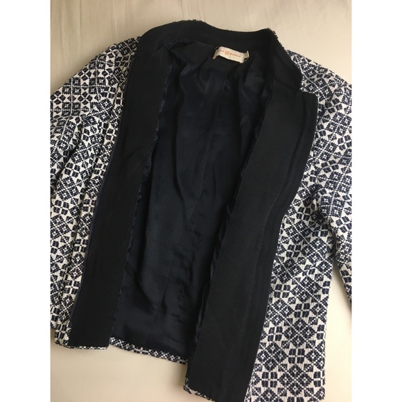 TORY BURCH Embellished Wool Blazer - Picture 7 of 8